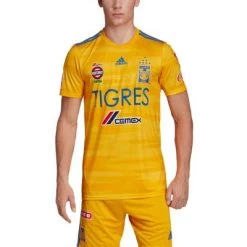 Adidas UANL TIGRES Trikot Home Herren 2019 / 20 -Bester Sporttrikot Geschäft DW4383 APP on model front white