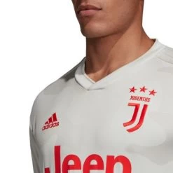 Adidas JUVENTUS TURIN Trikot Away Herren 19 / 20 -Bester Sporttrikot Geschäft DW5461 APP on model detail 1 white