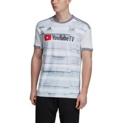 Adidas LOS ANGELES FC Trikot Away Herren 2019 / 20 -Bester Sporttrikot Geschäft DY0306 APP on model front white