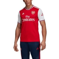 Adidas FC ARSENAL Trikot Home Kinder 19 / 20 -Bester Sporttrikot Geschäft EH5637 APP on model front white