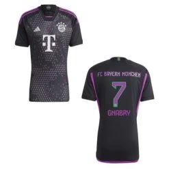 FC BAYERN MÜNCHEN Trikot Away Frauen 23 / 24 -Bester Sporttrikot Geschäft FC BAYERN MueNCHEN AWAY 23 24 GNABRY 7 1