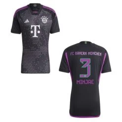 FC BAYERN MÜNCHEN Trikot Away Frauen 23 / 24 -Bester Sporttrikot Geschäft FC BAYERN MueNCHEN AWAY 23 24 MINJAE 3 1