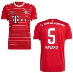 FC BAYERN MÜNCHEN Trikot Home Herren 22 / 23 28 FC BAYERN MÜNCHEN Trikot Home Herren 22 / 23 -Bester Sporttrikot Geschäft FC Bayern Trikot Home 22 23 Pavard 5