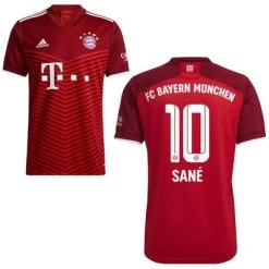 Adidas FC BAYERN MÜNCHEN Trikot Home Herren 21 / 22 - SANÉ 10