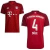 Adidas FC BAYERN MÜNCHEN Trikot Home Herren 21 / 22 - SÜLE 4