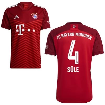 Adidas FC BAYERN MÜNCHEN Trikot Home Herren 21 / 22 - SÜLE 4 1 Adidas FC BAYERN MÜNCHEN Trikot Home Herren 21 / 22 - SÜLE 4
