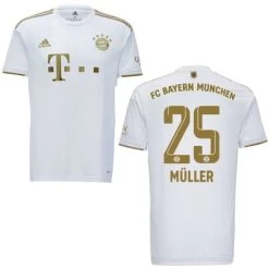 FC BAYERN MÜNCHEN Trikot Away Herren 22 / 23 -Bester Sporttrikot Geschäft FCB 2223 Away 25 1