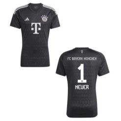 FC BAYERN MÜNCHEN Trikot Torwart Herren 23 / 24 -Bester Sporttrikot Geschäft FCB Torwart NEUER 1 1