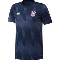 Adidas FCB BAYERN MÜNCHEN Präsentationsshirt Herren Blau
