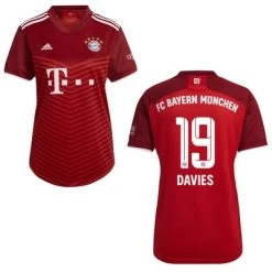 Adidas FC BAYERN MÜNCHEN Trikot Home Frauen 21 / 22 19 Adidas FC BAYERN MÜNCHEN Trikot Home Frauen 21 / 22 -Bester Sporttrikot Geschäft GR0489 FCB Trikot Frauen Home 21 22 Davies 19
