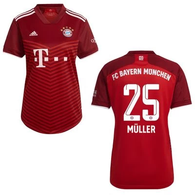Adidas FC BAYERN MÜNCHEN Trikot Home Frauen 21 / 22 7 Adidas FC BAYERN MÜNCHEN Trikot Home Frauen 21 / 22 – Bild 7