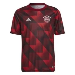 Adidas FC BAYERN MÜNCHEN Pre-Match Shirt Kinder Rot-schwarz