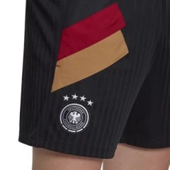 Adidas DFB DEUTSCHLAND ICON Short Schwarz -Bester Sporttrikot Geschäft HC1268 6 APPAREL On Model Detail View 1 white