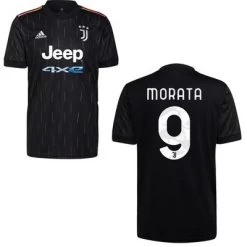 Adidas JUVENTUS TURIN Trikot Away Herren 21 / 22 -Bester Sporttrikot Geschäft Juventus Away 21 22 Morata 9 2