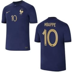 Nike FFF FRANKREICH Trikot Authentic Home Herren WM 2022 - MBAPPÉ 10