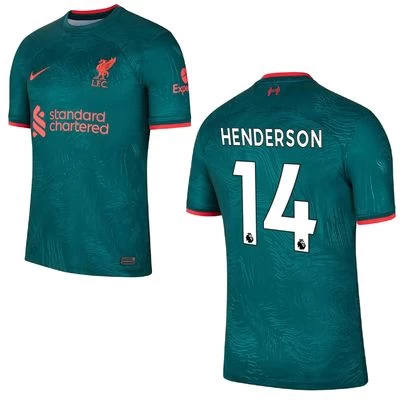 Nike FC LIVERPOOL Trikot 3rd Herren 22 / 23 - HENDERSON 14 1 Nike FC LIVERPOOL Trikot 3rd Herren 22 / 23 - HENDERSON 14