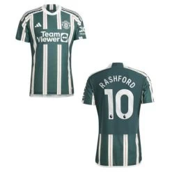 Adidas MANCHESTER UNITED AUTHENTIC Trikot Away Herren 23 / 24 -Bester Sporttrikot Geschäft MANCHESTER UNITED AWAY 23 24 RASHFORD 10