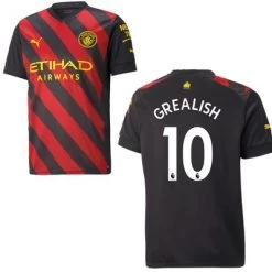 Puma MANCHESTER CITY Trikot Away Kinder 22 / 23 - GREALISH 10