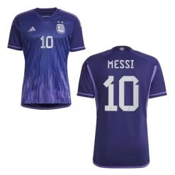 Adidas AFA ARGENTINIEN Trikot Away Kinder WM 2022 - MESSI 10