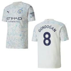 Puma MANCHESTER CITY Trikot 3rd Kinder 20 / 21 -Bester Sporttrikot Geschäft ManCity 3rd 20 21 Guendogan 8 1