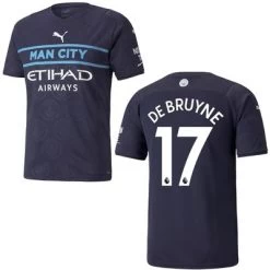 Puma MANCHESTER CITY Trikot 3rd Herren 21 / 22 13 Puma MANCHESTER CITY Trikot 3rd Herren 21 / 22 -Bester Sporttrikot Geschäft ManCity 3rd Trikot 21 22 De Bruyne 17 1