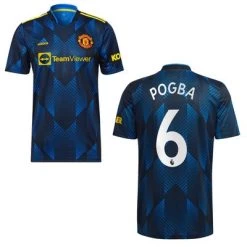 Adidas MANCHESTER UNITED Trikot 3rd Herren 21 / 22 -Bester Sporttrikot Geschäft ManU Trikot 3rd 21 22 Pogba 6