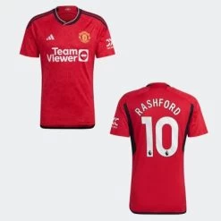 Adidas MANCHESTER UNITED Trikot Home Herren 23 / 24 -Bester Sporttrikot Geschäft Manchester United Home RASHFORD 10 2