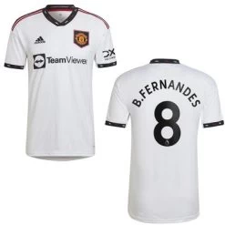 Adidas MANCHESTER UNITED AUTHENTIC Trikot Away Herren 22 / 23 - B.FERNANDES 8