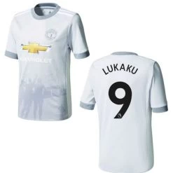 Adidas MANCHESTER UNITED Trikot 3rd Kinder 2017 / 2018 - LUKAKU 9