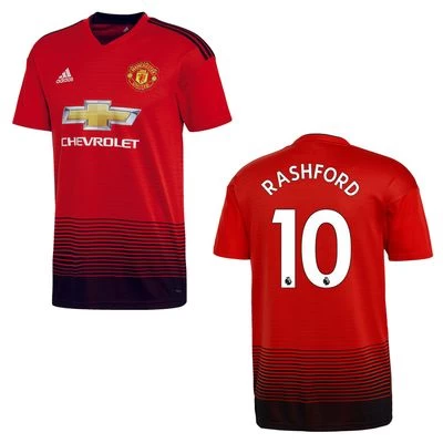 Adidas MANCHESTER UNITED Trikot Home Herren 2018 / 2019 - RASHFORD 10 1 Adidas MANCHESTER UNITED Trikot Home Herren 2018 / 2019 - RASHFORD 10
