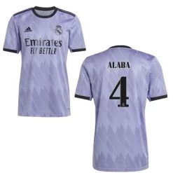 Adidas REAL MADRID Trikot Away Kinder 22 / 23 - ALABA 4