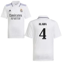 Adidas REAL MADRID Trikot Home Kinder 22 / 23 - ALABA 4