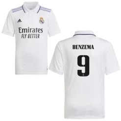 Adidas REAL MADRID Trikot Authentic Home Herren 22 / 23 - BENZEMA 9