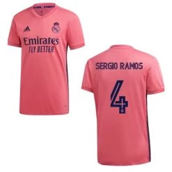 Adidas REAL MADRID Trikot Away Kinder 20 / 21 - SERGIO RAMOS 4