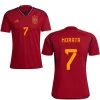 Adidas FEF SPANIEN Trikot Home Authentic Herren WM 2022 - MORATA 7