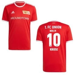 Adidas 1.FC UNION BERLIN Trikot Home Herren 21 / 22 -Bester Sporttrikot Geschäft Union Berlin Home 21 22 Kruse 10