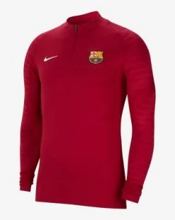 Nike FC BARCELONA Trainingsshirt Herren Langarm Rot