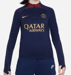 Nike PSG PARIS SAINT-GERMAIN STRIKE DRILL Top Kinder Dunkelblau-weinrot
