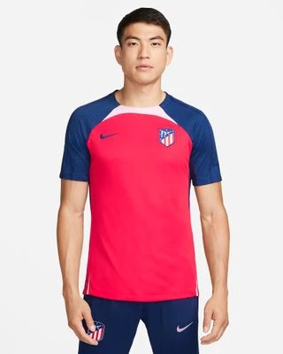 Nike ATM ATLETICO MADRID STRIKE Shirt Herren Rot-blau 1 Nike ATM ATLETICO MADRID STRIKE Shirt Herren Rot-blau