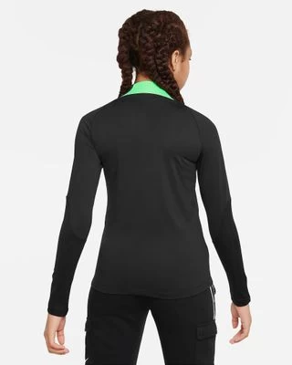 Nike LFC FC LIVERPOOL STRIKE DRILL Top Kinder Schwarz-grün 2 Nike LFC FC LIVERPOOL STRIKE DRILL Top Kinder Schwarz-grün – Bild 2