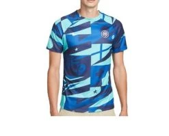 Nike INTER MAILAND Pre-Match Shirt Herren Blau-türkis