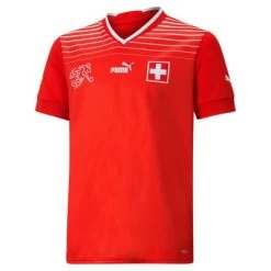 Puma SCHWEIZ Trikot Home Kinder WM 2022