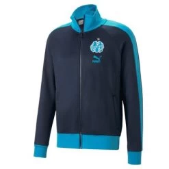 Puma OLYMPIQUE MARSEILLE Ftbl Heritage T7 Track Jacket Herren